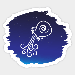 Aquarius Sticker